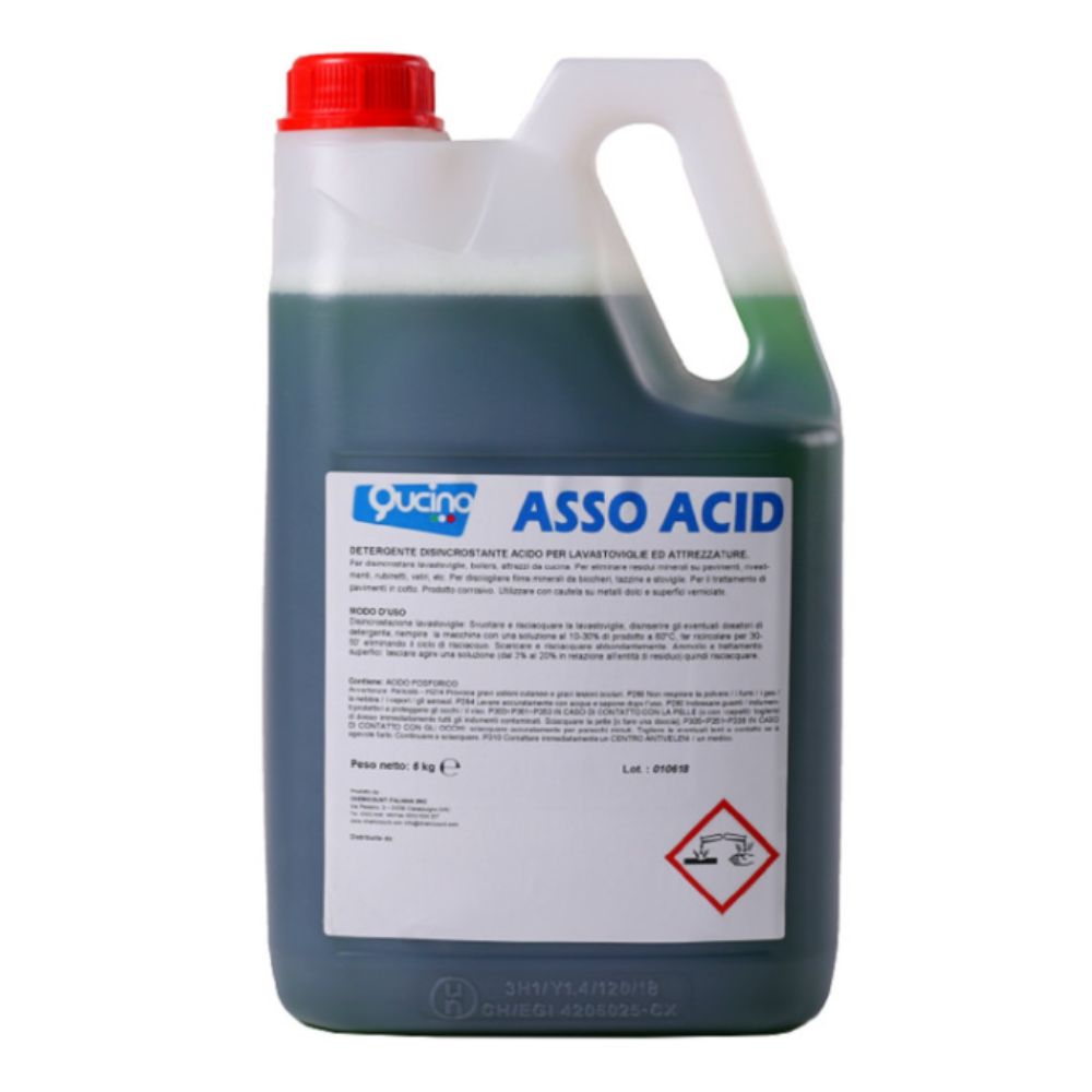 Disincrostante liquido professionale Qucino 6 Kg